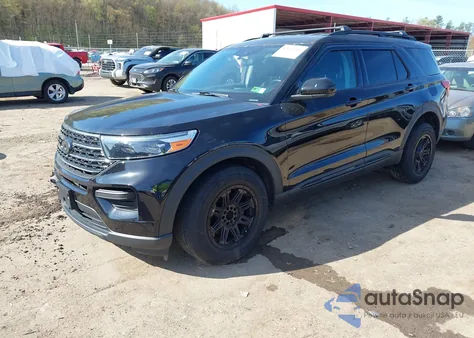 2021 Ford Explorer Xlt from USA, damaged, VIN 1FMSK8DHXMGB40910